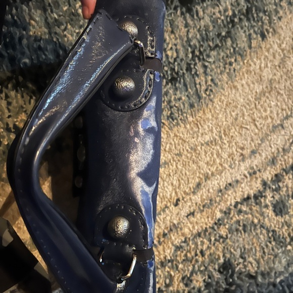 Navy Calfhair and Patent Fendi F3 Secret Code in Poor but Wearablee Condition - Picture 2 of 6